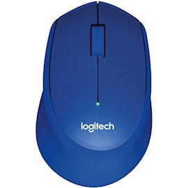 მაუსი Logitech 910-004910 M330 Silent Plus, Wireless, USB, Mouse, Blue